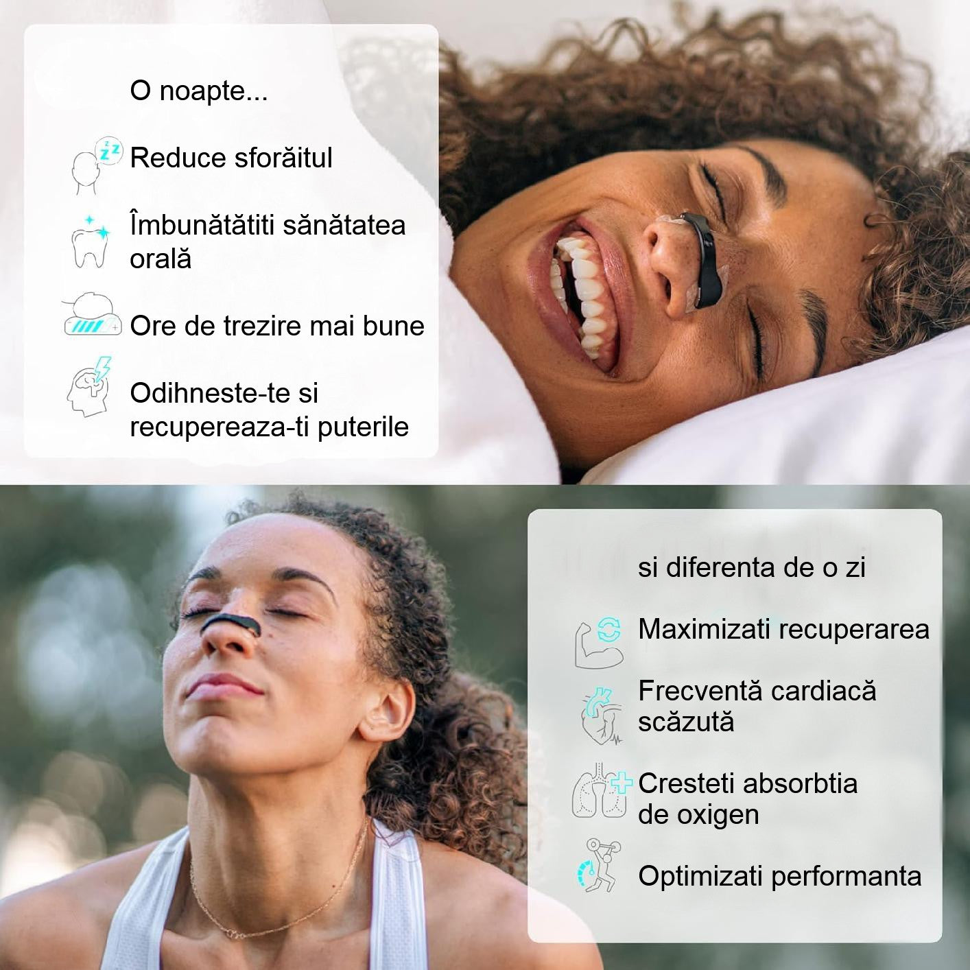 Kit Complet Anti-Sforăit - Noapte Magică