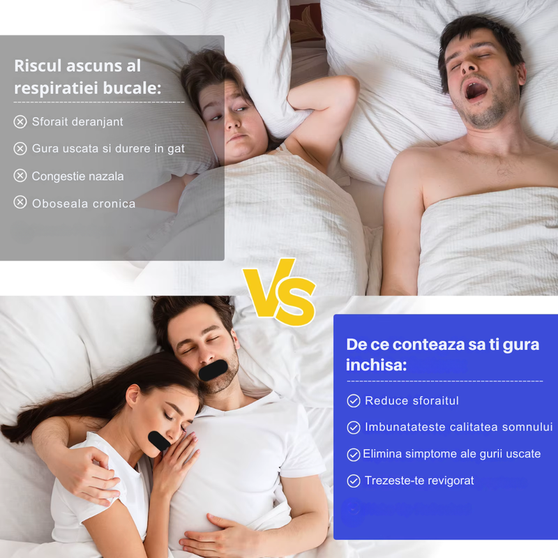 Kit Complet Anti-Sforăit - Noapte Magică